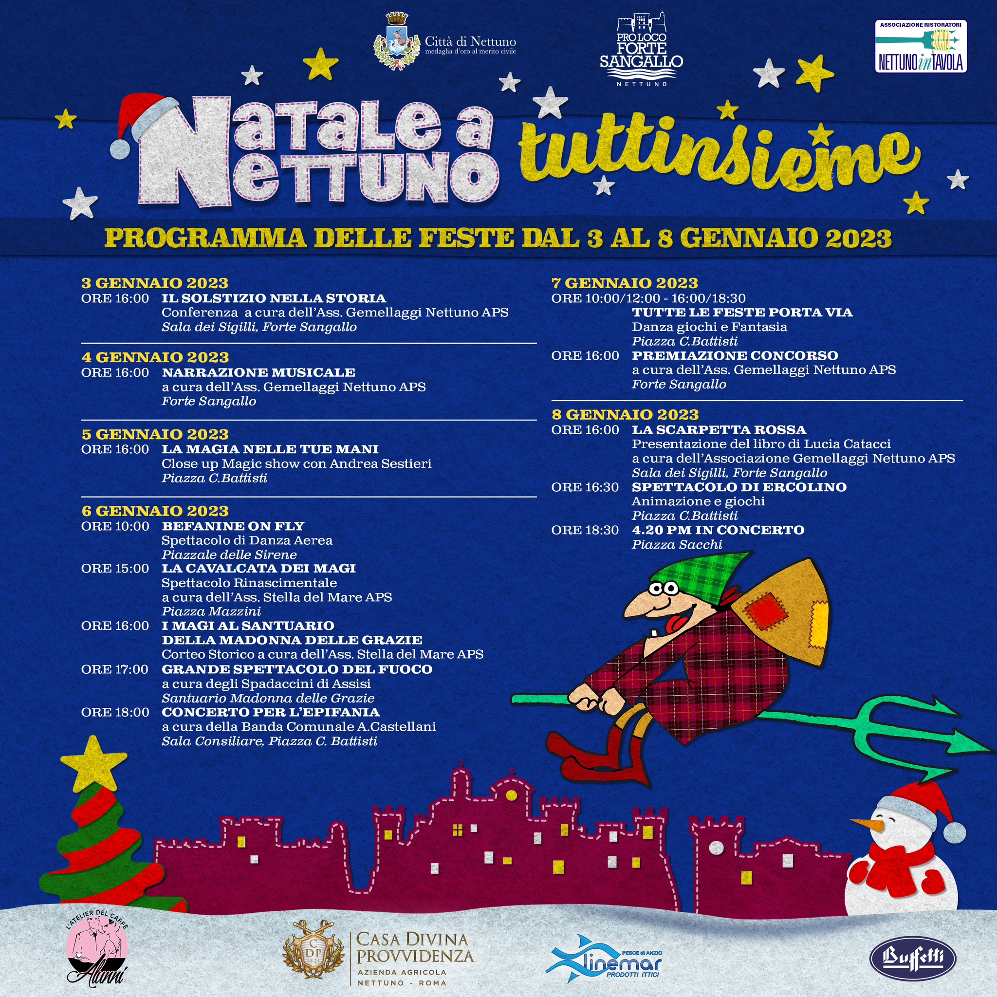 Eventi di Natale e della Befana ad Anzola 2023 2024